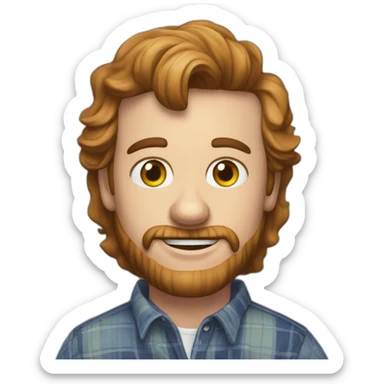 Kevin O’Connor this old house plaid shirt sticker