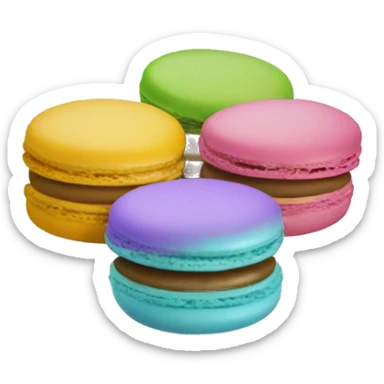 Macarons sticker