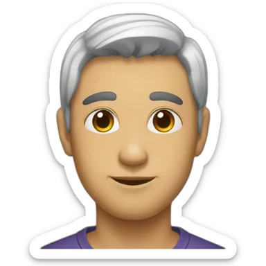 Taper ma main au fron sticker