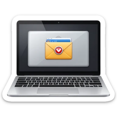 laptop with black friday deals tab open on it sticker