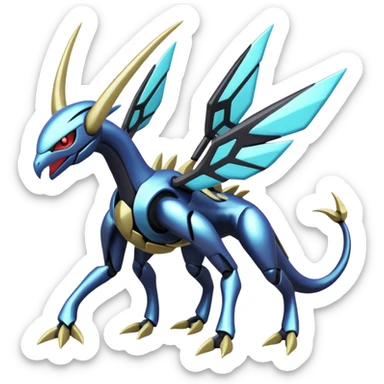 Dialga-Genesect-Miraidon-Darkrai-Deoxys-Giratina-Palkia-Meloetta-fusion sticker