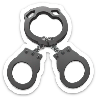 handcuffs sticker