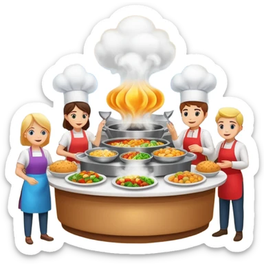 Self-service restaurants sticker