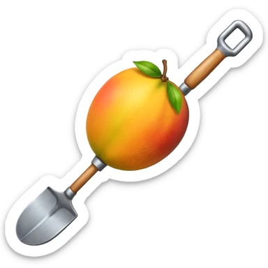 pala para excavar sticker