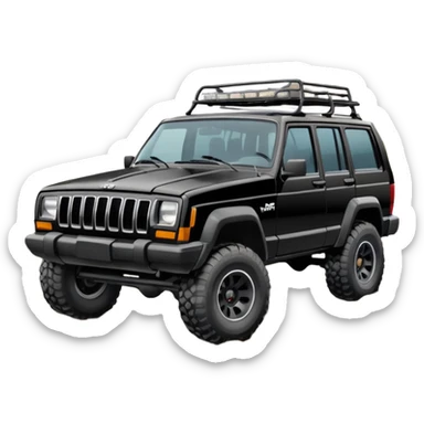 jeep cherokee xj sticker