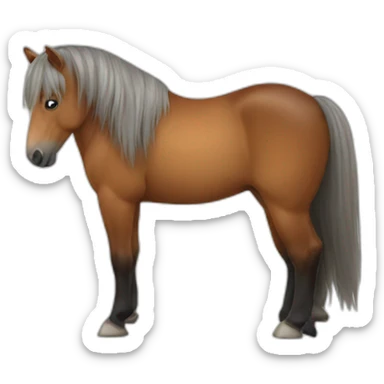 icelandic horse sticker