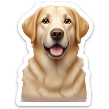 Mix between Labrador and Duck Tolling Retriever sticker