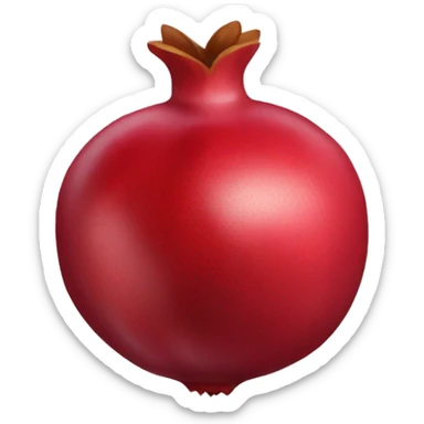 pomegranate emoji sticker