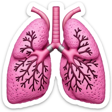 lungs sticker