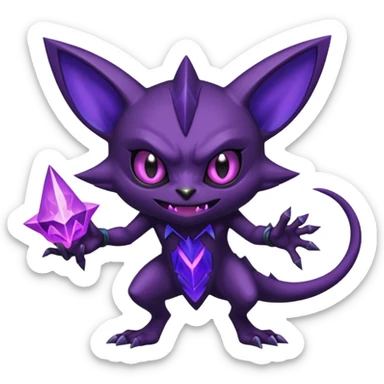 Sableye-Noibat-fusion (full body) sticker