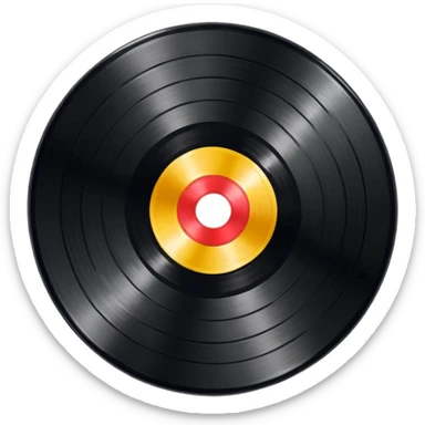 Vinyl Record sticker