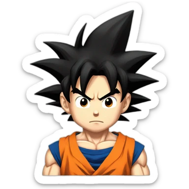 Goku MDR sticker