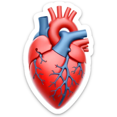 3D render of Pacemaker, X-Ray imaging aesthetic, translucent materials showing internal structure, faint red heart outline with a solid black device inside, medical scan style, emoji style, isolated on white background --v 6.0. sticker