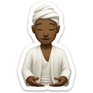 Méditation sticker