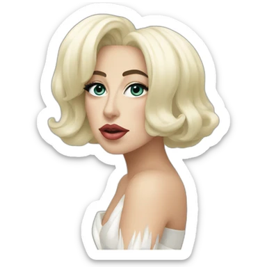 lady gaga the edge of glory sticker