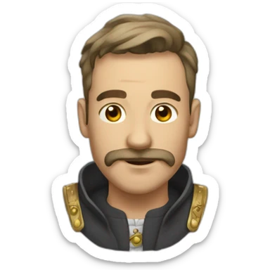 alkapote l’empereur  sticker