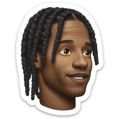 asap rocky sticker