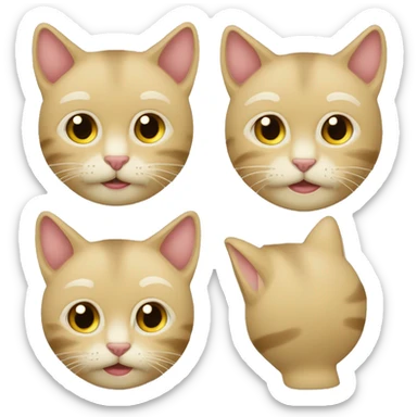 Котик-бігун, блондин із сірими очима, із невеликим ірокезом. Форма в кота бірюзова, а логотип на формі у вигляді білого зайчику. Котик щиро посміхається  sticker