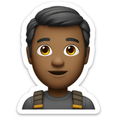 memoji of developer sticker