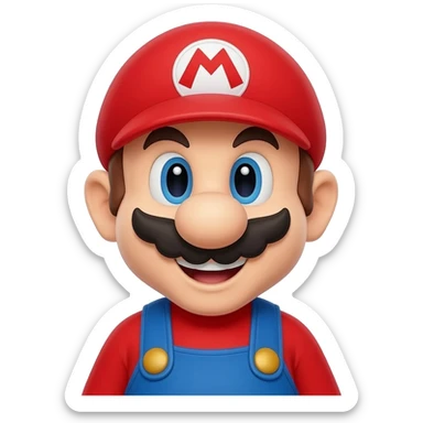 Mario sticker