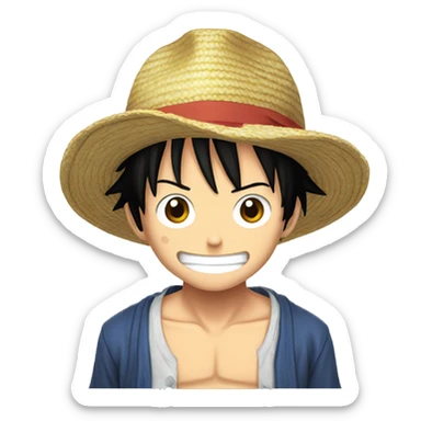 Luffy nika sticker