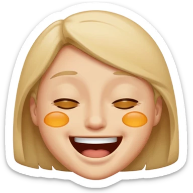 knee slapper sticker