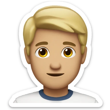 Finn from Advance time sticker