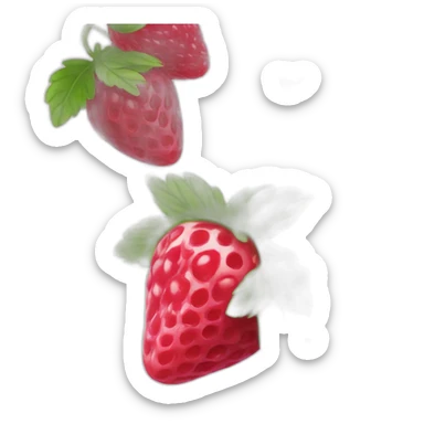 Fraise framboise myrtille  sticker