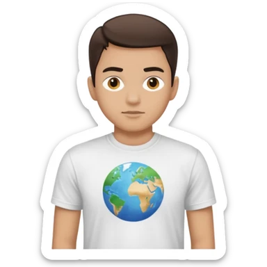 Quiero verme con camiseta del club Atlas sticker