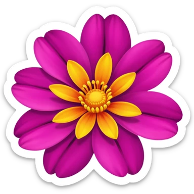 make an emoji representing the spring season sticker