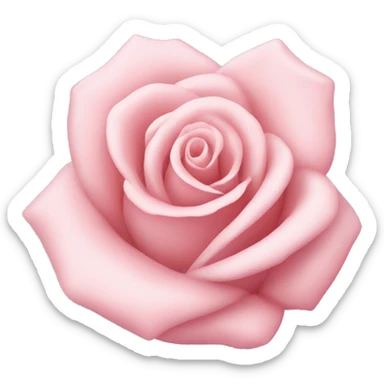 Emoji cœur rose pale  sticker
