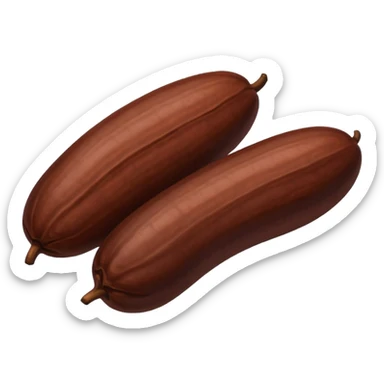 now generate beans of cocoa sticker