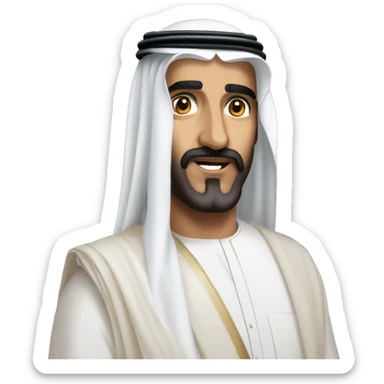Mohammed bin Rashid Al Maktoum sticker