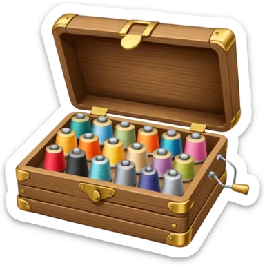 sewing kit sticker