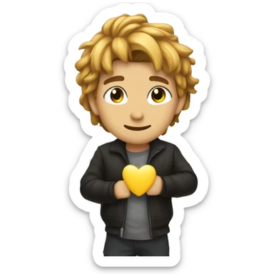 Quem I want to send to my gf: Yoh are my world sticker