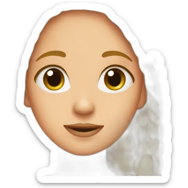 Fille crevette sticker