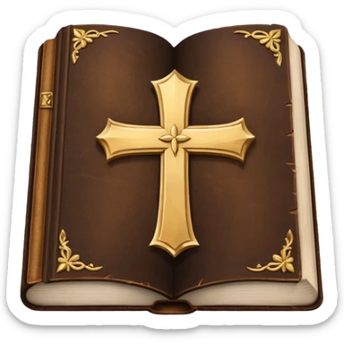 king james version bible sticker