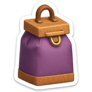 animal crossing bell bag sticker