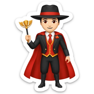 Diseña un zorro promocionando empresa sticker