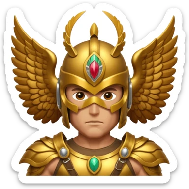 Hawkman from Justice League sticker