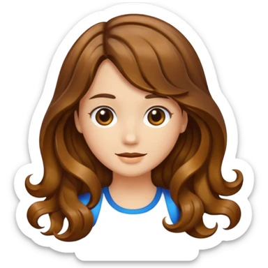 edit hair - medium-length hair sticker