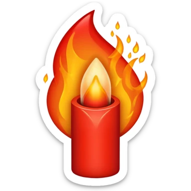 🔥+💋 sticker