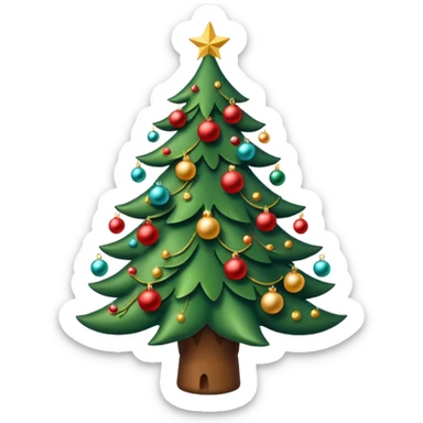 arbolito de navidad sticker