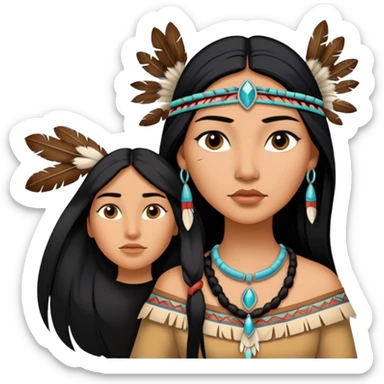 pocahontas sticker