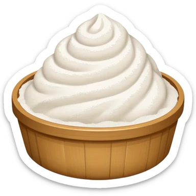 a paquet of flour sticker