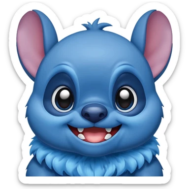 Stitch sticker