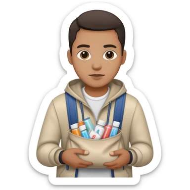 racially ambiguous drug dealer sticker