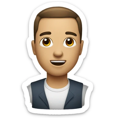 speaker with cancellation stroke sticker