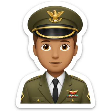 Soldier mafia sticker