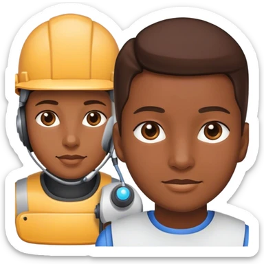 Agentic AI helper. sticker